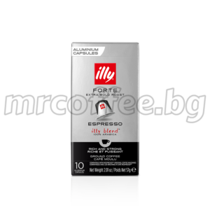 ILLY FORTE NESPRESSO 10 КАПСУЛИ mrcoffee.bg