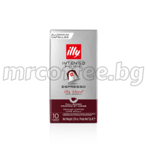 illy intenso nespresso 10 капсули za 9.99 mrcoffee.bg
