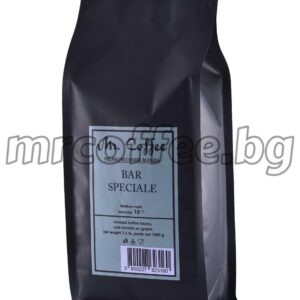 КАФЕ НА ЗЪРНА MR.COFFEE BAR SPECIALE 1 KG. ОТ ХАСКОВО mrcoffee.bg