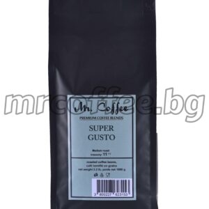 ПРЯСНО ИЗПЕЧЕНО КАФЕ НА ЗЪРНА MR.COFFEE SUPER GUSTO 1 KG. ОТ ХАСКОВО mrcoffee.bg