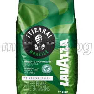 LAVAZZA TIERRA BRASIL 1 КГ. КАФЕ НА ЗЪРНА mrcoffee.bg
