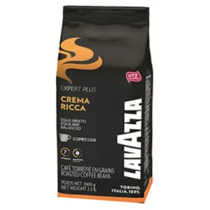 lavazza crema ricca expert 1 kg. кафе на зърна от кафе лаваца хасково 3 mrcoffee.bg