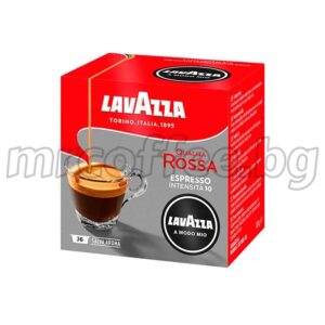 lavazza a modo mio rossa 36 kapsuli mrcoffee.bg