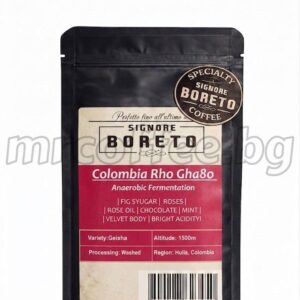 Спешълти кафе колумбия - Specialty Coffee Colombia Rho Gha80 Geisha – Signore Boreto 200g mrcoffee.bg
