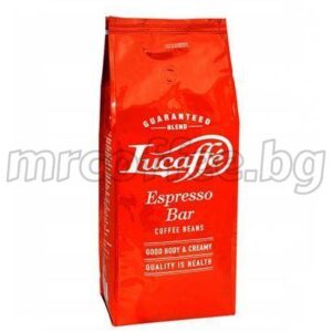 LUCAFFE ESPRESSO BAR 1 KG КАФЕ НА ЗЪРНА COFFEE BEANS 1 mrcoffee.bg
