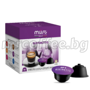 must ristretto 16 kapsuli dolce gusto mrcoffee.bg