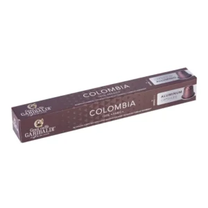 алуминиеви капсули Nespresso Garibaldi Colombia – 100% арабика, интензитет 7/12, произведено в Италия, mrcoffee.bg - Хасково