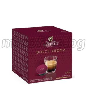 GARIBALDI DOLCE AROMA 16 kapsuli dolce gusto mrcoffee.bg