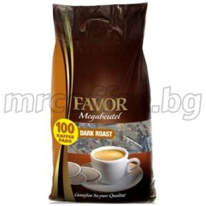 SENSEO FAVOR DARK ROAST 100 БРОЯ ХАРТИЕНИ ДОЗИ mrcoffee.bg