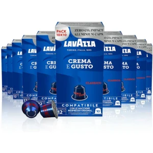 LAVAZZA CREMA E GUSTO CLASSICO 100 NESPRESSO капсули haskovo mrcoffee.bg