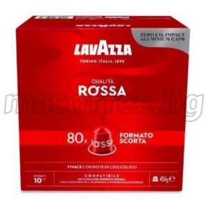 lavazza rossa alu 80 nespresso kapsuli от кафе лаваца haskovo mrcoffee.bg