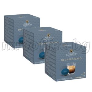безкофеинови капсули Dolce Gusto Garibaldi Decaffeinato 96 бр – 50% арабика / 50% робуста, Италия