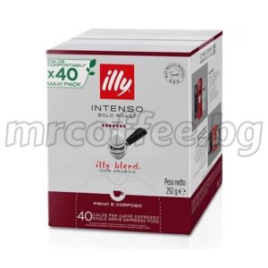 Опаковка illy Intenso Bold Roast – Maxi Pack x40 E.S.E. дози (компостируеми), 292 g., mrcoffee.bg - Хасково