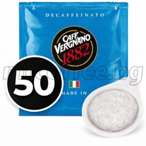 Caffe Vergnano безкофеинови кафе дози 50 броя – италианско кафе за еспресо от mrcoffee.bg
