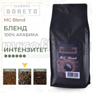 Прясно изпечено кафе Signore Boreto MG Blend 1 кг – mrcoffee.bg