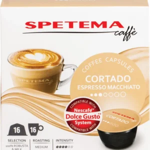 SPETEMA CORTADO 16 ДОЛЧЕ ГУСТО СЪВМЕСТИМИ КАПСУЛИ ОТ КАФЕ СПЕТЕМА 2 ХАСКОВО mrcoffee.bg