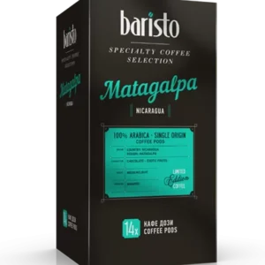 BARISTO MATAGALPA NICARAGUA 14 КАФЕ ДОЗИ E.S.E. OT BARISTO PODS, ХАСКОВО mrcoffee.bg