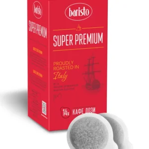 BARISTO SUPERIOR PREMIUM 14 ХАРТИЕНИ ДОЗИ E.S.E. PODS ОТ КАФЕ БАРИСТО ХАСКОВО mrcoffee.bg