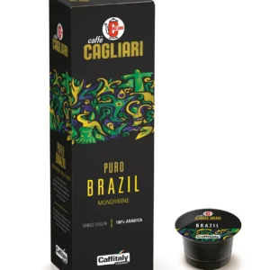 капсули кафитали brazil 10 броя от caffe cagliari caffitaly system хасково mrcoffee.bg