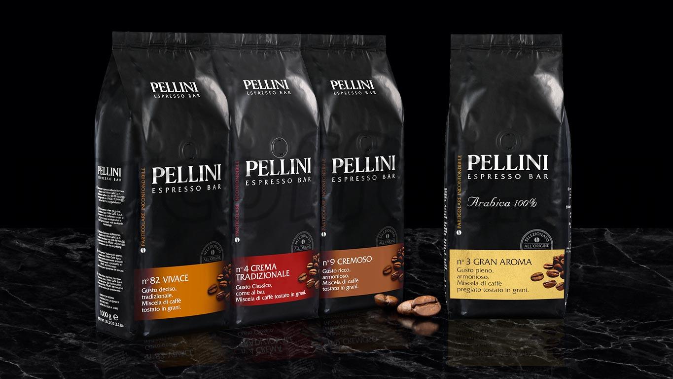 PELLINI TOP 1 КГ. КАФЕ НА ЗЪРНА 100% АРАБИКА