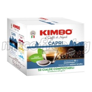 KIMBO CAPRI 50 КАФЕ ДОЗИ E.S.E ОТ КАФЕ КИМБО ХАСКОВО mrcoffee.bg