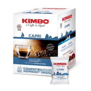 kimbo capri nespresso savmestimi kapsuli 50 broq ot кафе кимбо хасково mrcoffee.bg