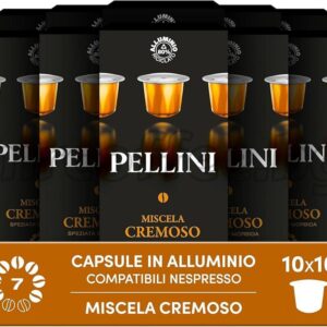 Pellini Cremoso 100 капсули – Хасково mrcoffee.bg
