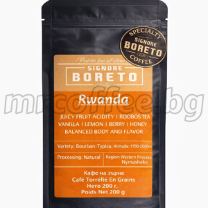 спешълти кафе Rwanda Mutovu – natural, SCA 85, нотки ройбос, ванилия и мед, Nyamasheke