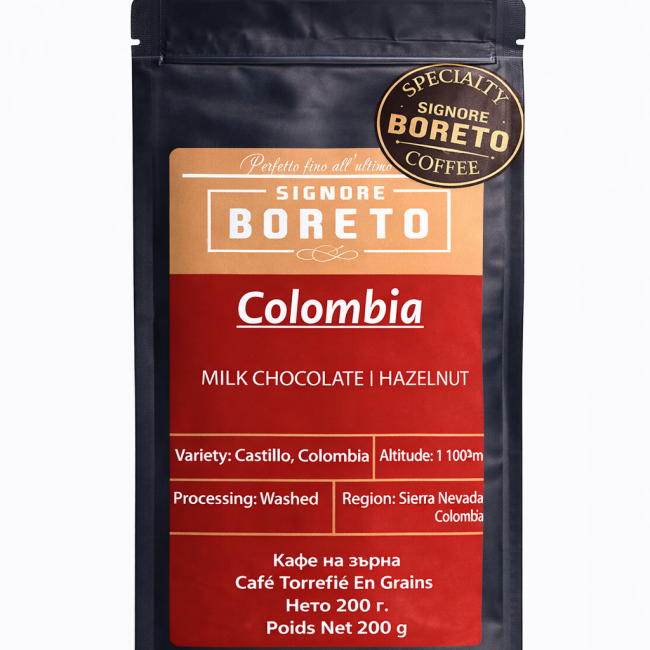 Signore Boreto Colombia Santa Rosa спешълти кафе SCA 84.75