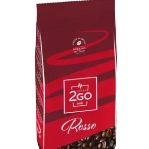 кафе на зърна Baristo 2GO Rosso 1 кг – за вендинг автомати, интензивно плътно еспресо, Италия от mrcoffee.bg, Хасково