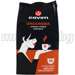 Dolce Gusto съвместими капсули Covim Granbar 16 бр – 50% арабика / 50% робуста, италианско кафе, mrcoffee.bg