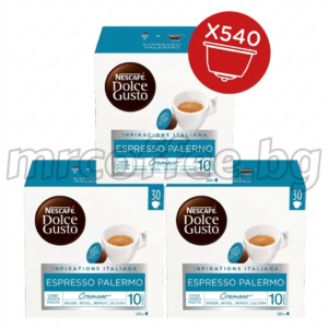 nescafe dolce gusto palermo 540 капсули, mrcoffee.bg