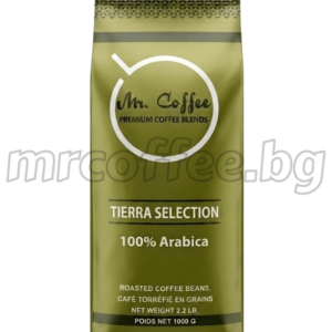 Mr.Coffee Tierra selection 100% Арабика – кафе на зърна за еспресо, средно изпичане, цитрус и млечен шоколад