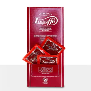 Lucaffe Exquisit кафе дози 150 бр E.S.E. – 90% арабика 10% робуста, нотки какао и сладък послевкус. От mrcoffee.bg, Хасково