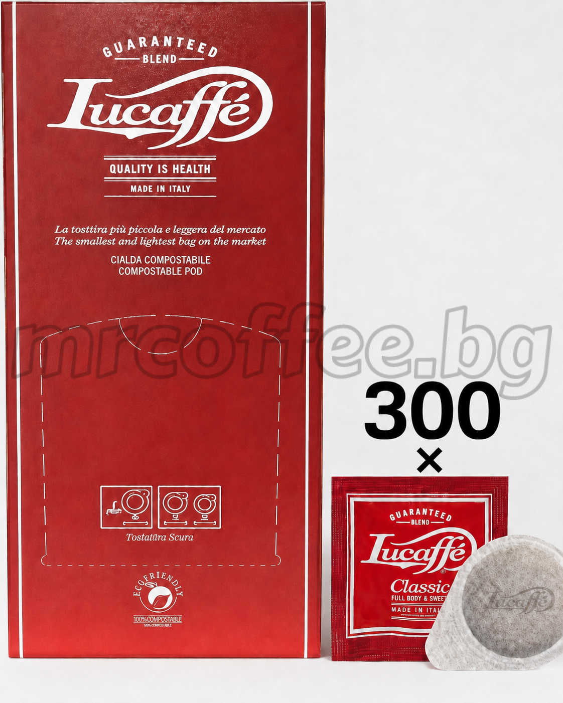 Lucaffe Classic кафе дози 300 броя e.s.e.