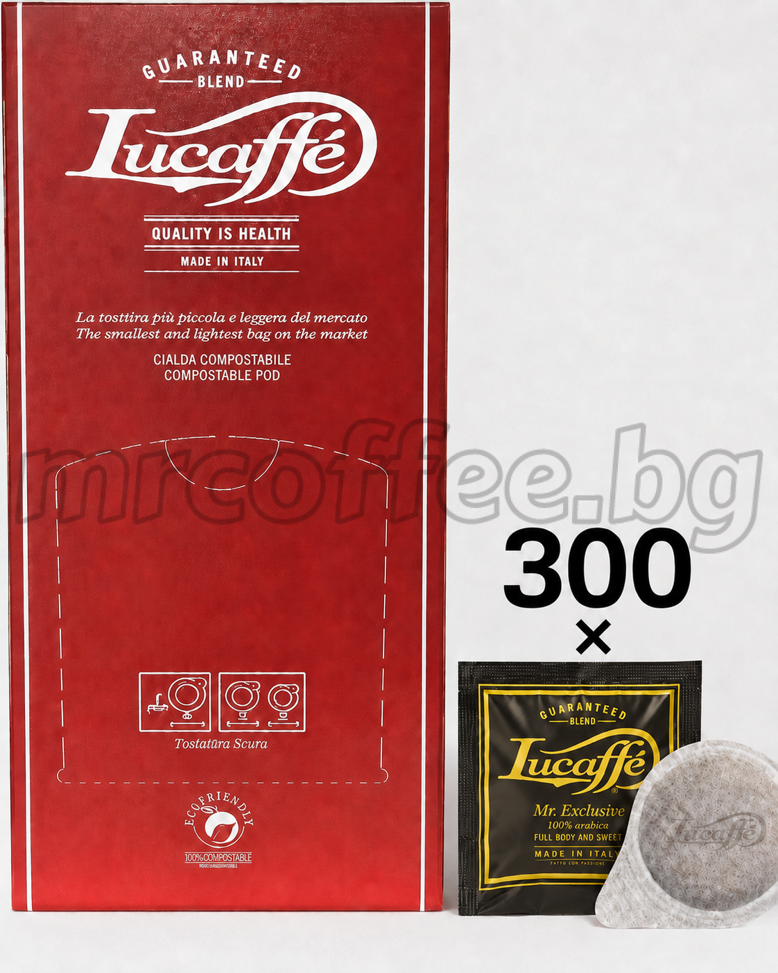 Lucaffe Mr. Exclusive кафе дози 300 броя