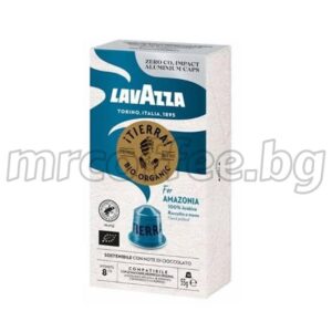 Lavazza Tierra Amazonia капсули 100% органична Арабика с шоколадов и карамелен послевкус