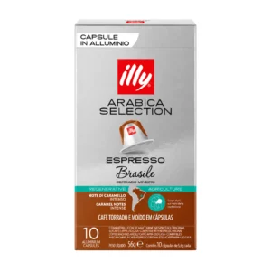 illy Brasile Nespresso съвместими капсули 100% Арабика от Бразилия с карамел и сушени плодове