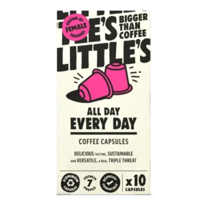 Неспресо капсули Littles Every Day 10 specialty coffee със 100% Arabica от Централна и Южна Америка.