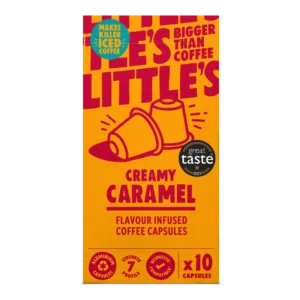 Specialty coffee - Неспресо съвместими капсули аромат карамел 10 Little’s Creamy Caramel със 100% Arabica coffee